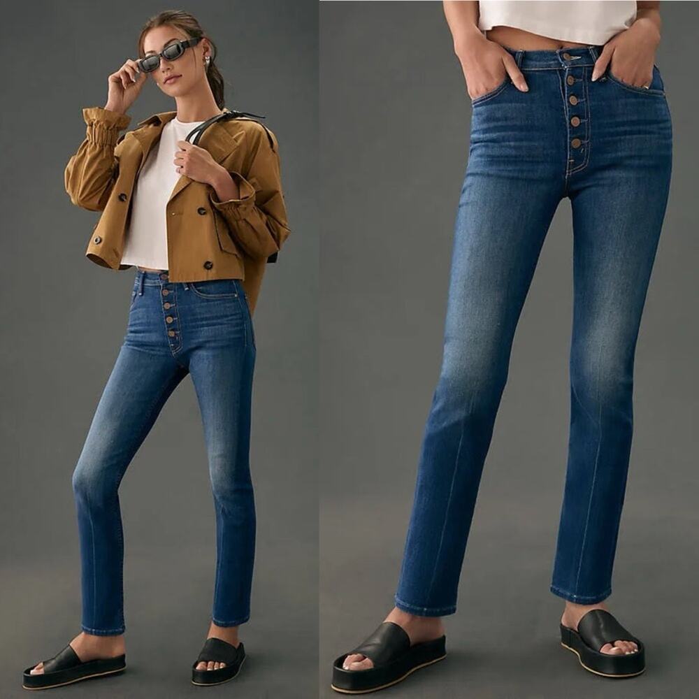 Mother The Pixie Rider Ankle Jeans in Taxi! 31